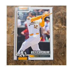Topps 2026 Series 1 Max Schuemann #225 Oakland Athletics MLB Base Set Card