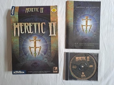 Heretic II 2 - Horror Shooter - Raven - Big Box Eurobox OVP - Rar - Deutsch!