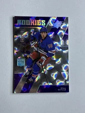 Will Cuylle 2023-24 Upper Deck SPX #108 Rookie Parallax Purple /149 Rangers