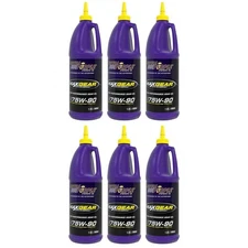 Royal Purple Max Gear 75W90 Gear Oil, 6 Quarts