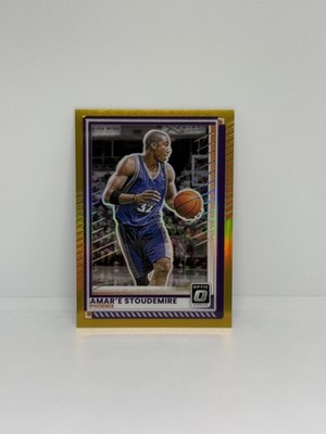 2025-26 Donruss Optic Amar'e Stoudemire #149 Gold Prizm /10 Suns