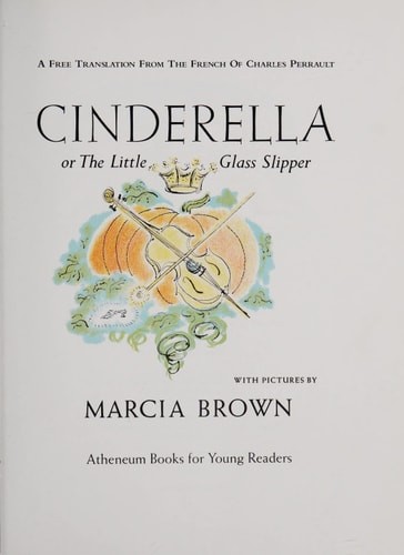 Cinderella by Brown, Marcia, Acceptable Book
