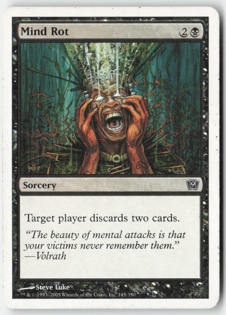 Mind Rot 145 9ED MP Common Regular