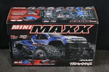 Traxxas 107154-1 Mini Maxx Orng Bl-2s 4wd Brushless Mt No Battery W Charger 51