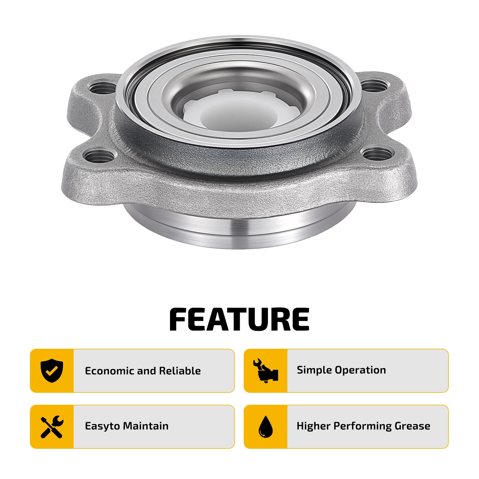 Audi R8 2014-2015 Front Left, right Wheel hubs Pair P/N 4F0598625
