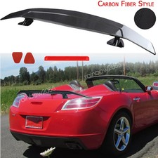 46 Carbon Style Car Rear Trunk Spoiler Wing Lip Body Kits For Saturn Sl Sl1 Sc1 46 Carbon Style Car Rear Trunk Spoiler Wing Lip Body Kits For Saturn Sl Sl1 Sc1