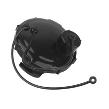 Replacement RV Sewer Cap - Heavy-Duty ABS Plastic, Universal Fit for Black-1pc