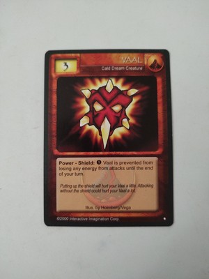 Vaal - Base Set Unlimited - Rare LP Magi Nation Duel MND CCG