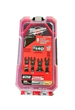 Milwaukee 49-10-9208 Universal Fit Oscillating Multi-Tool Blade Kit 8-Piece