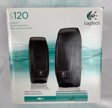 Logitech S120 Stereo Speakers 4.4W Black