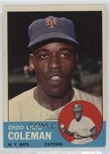 1963 Topps Choo Choo Coleman #27 0u2j