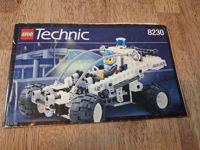 LEGO Instruction Manual Technic 8230 Coiastal Cop Buggy No Bricks 1996