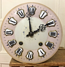 Mouvement horloge oeil de boeuf comtoise old clock Morez uhr