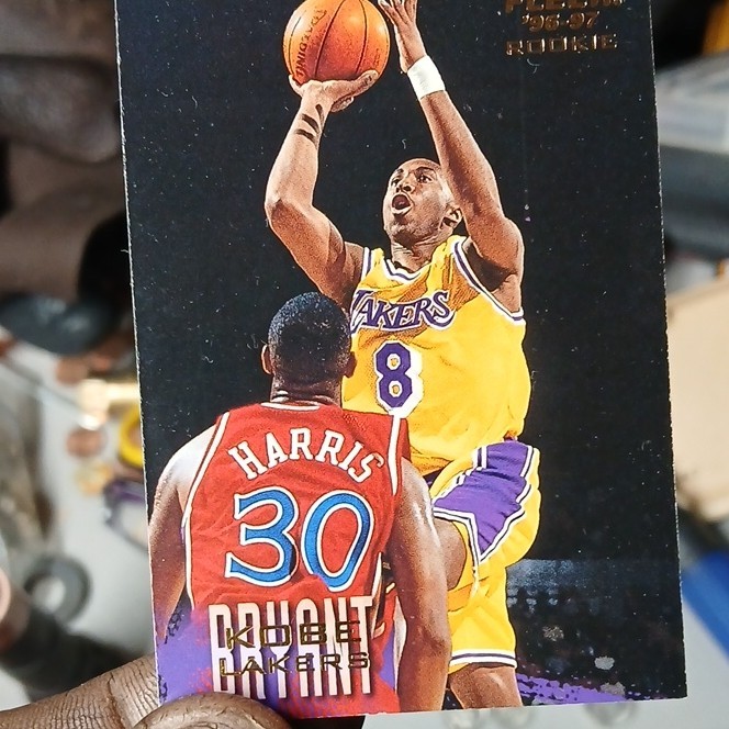 1996-97 Fleer Kobe Bryant Rookie Card #203 Los Angeles Lakers NBA Basketball