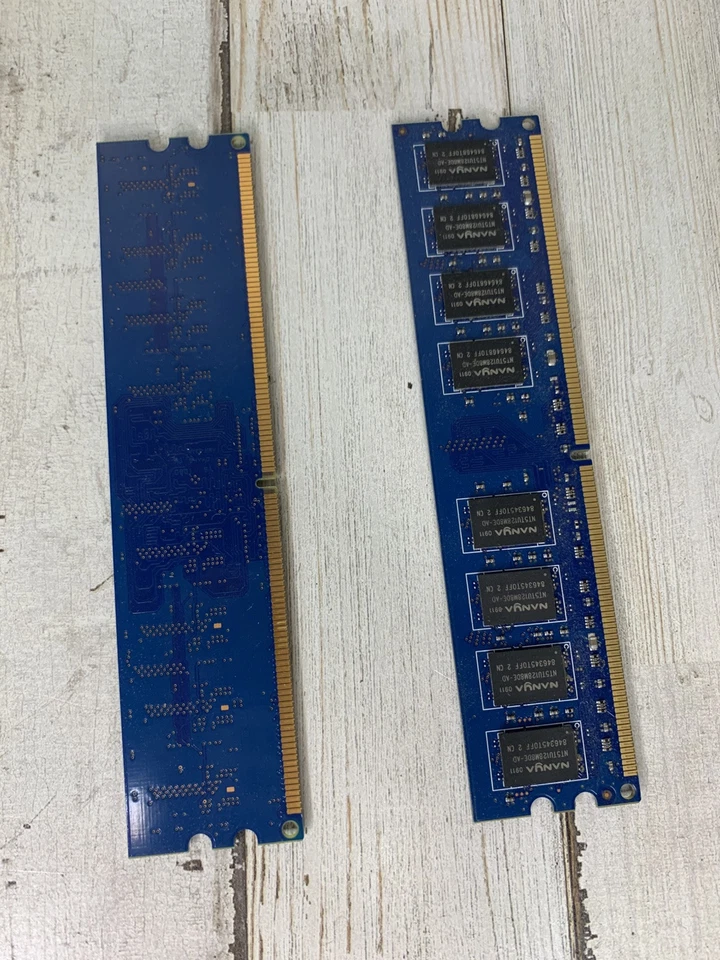 Nanya 1GB & 2GB DDR2 RAM module stick PC2-6400 DIMM 800MHz SDRAM Tower DESKTOP - Image 2 of 3