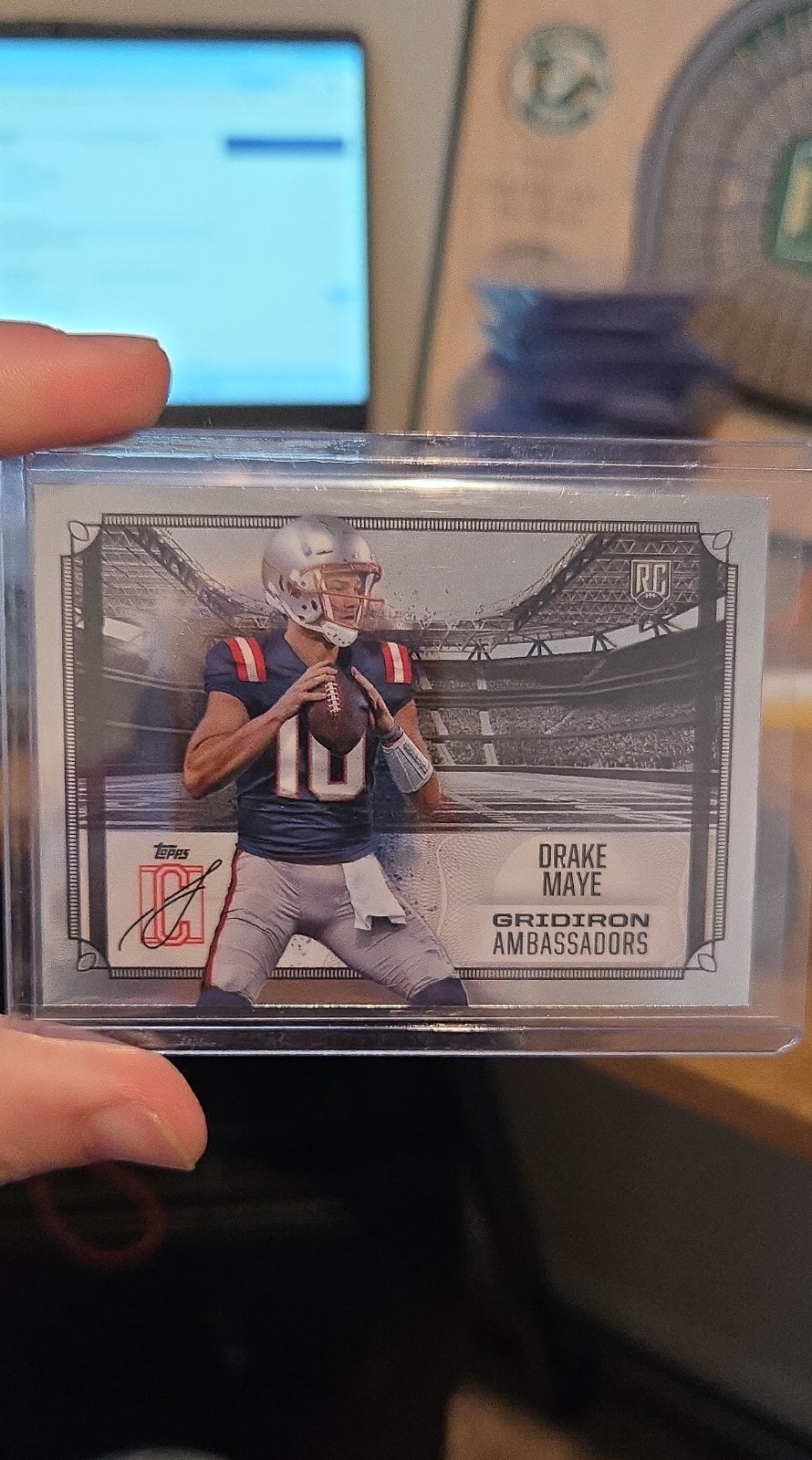 2024 Topps Signature Class - Gridiron Ambassadors Drake Maye #GA-3 (RC)