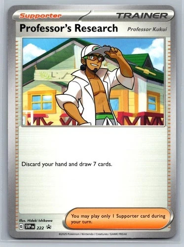 Professor's Research - SVP SV: Scarlet & Violet Promo Cards 222 Promo NM