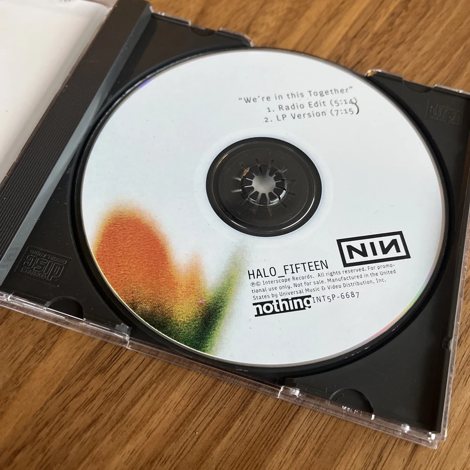 NINE INCH NAILS We're In This Together 1999 US PROMO Only CD Single Reznor NM - Bild 4 von 4