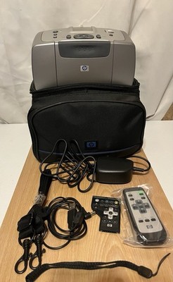 HP Photo Printer Photosmart 245 Q3046A Case & Remote Never Used Hewlett Packard