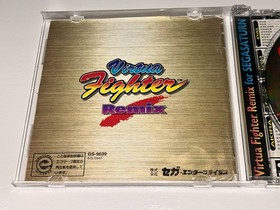 Virtua Fighter Remix (Sega Saturn, Japan) Import Complete w Manual EX