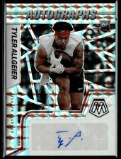 2022 Panini Mosaic Rookie Autographs Prizm Tyler Allgeier RC Auto Atlanta