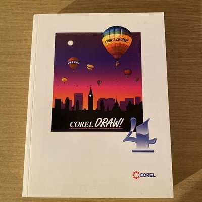 Corel Draw 4 Benutzerhandbuch Grafikprogramm 1993 neuwertig
