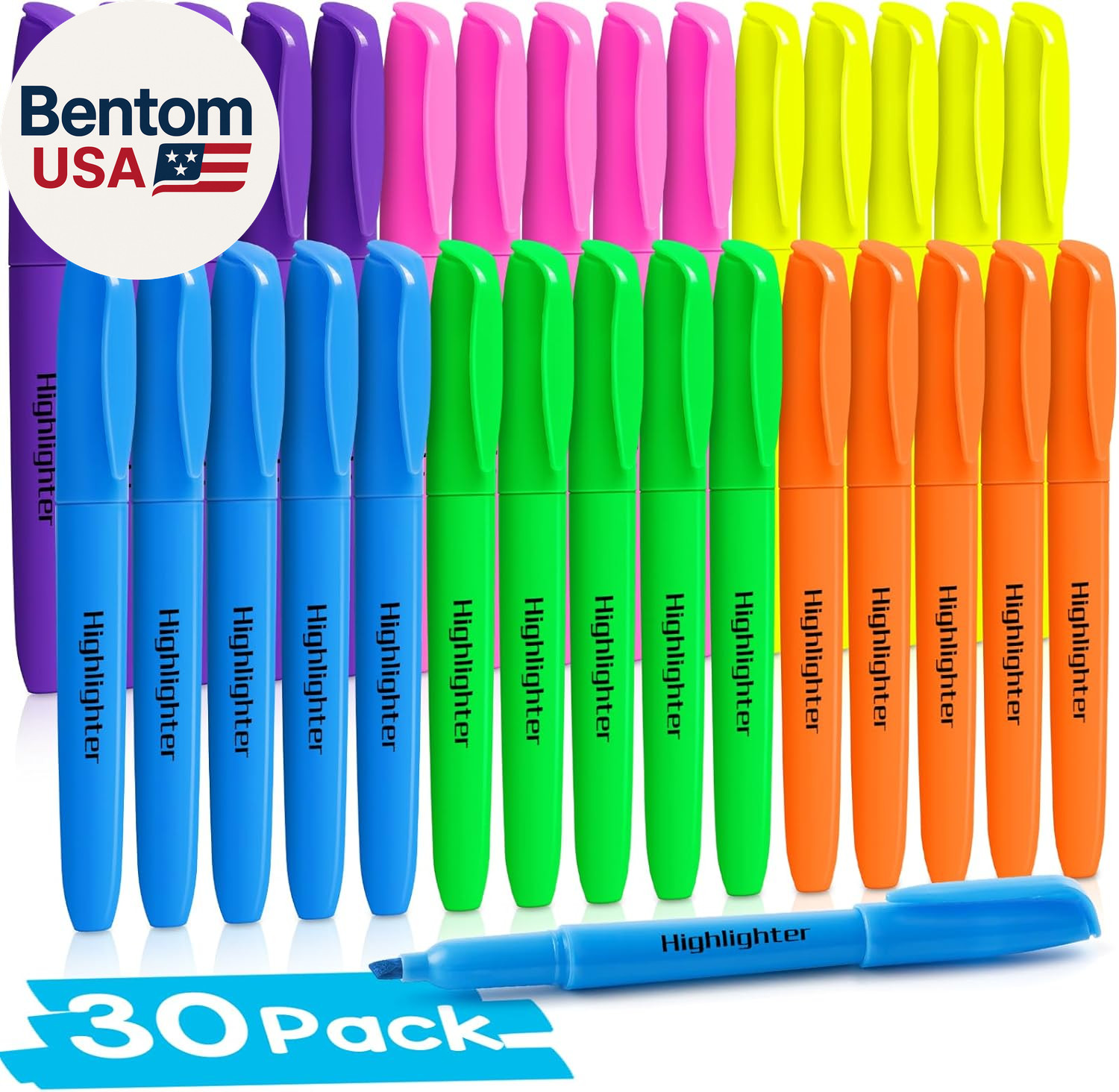 S Assorted Colors, No Bleed Highlighter Markers For Teacher