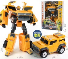 Miniforce Ranger Trans Max Bot Yellow - Transforming Robot SUV for Boys Gift 