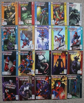 Ultimate Spider-Man (2000-2009) Bendis Kraven ULTIMATE VENOM Green Goblin #21-40