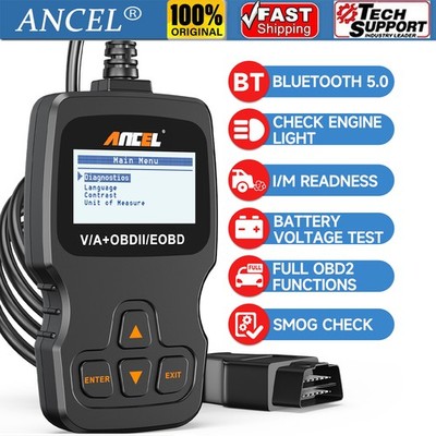 ANCEL AD310 BT OBD2 Scanner Code Reader Bluetooth Check Engine Diagnostic Tool