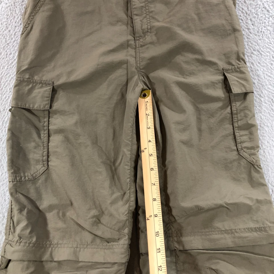 REI convertible pants boys XL 18 olive green outdoors camping hiking - Image 4 of 4