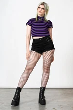 KILLSTAR Malkin Crop Top In Purple