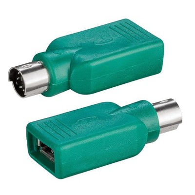   Adapter USB auf PS2 M/H grün