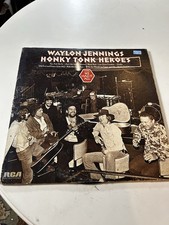 Waylon Jennings - Honky Tonk Heroes RCA Victor Country Vinyl LP APL1-0240
