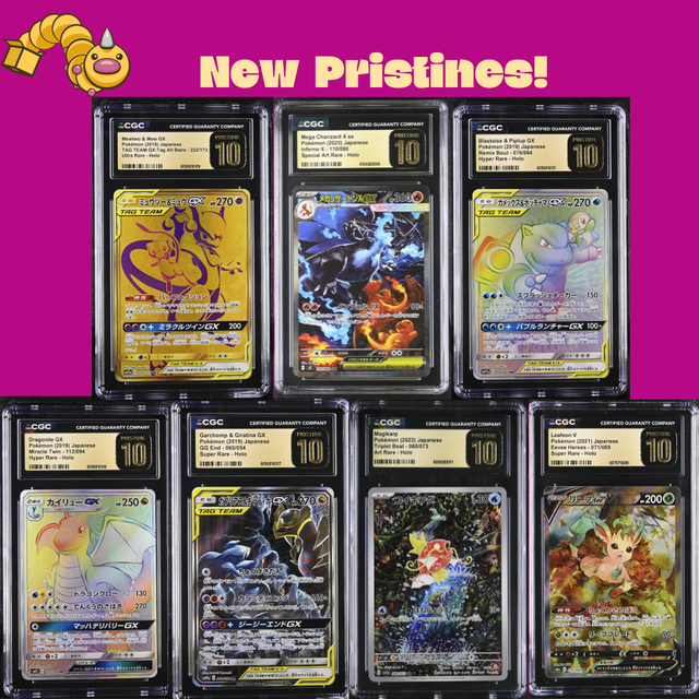 NEW Pristine Cards In Stock!