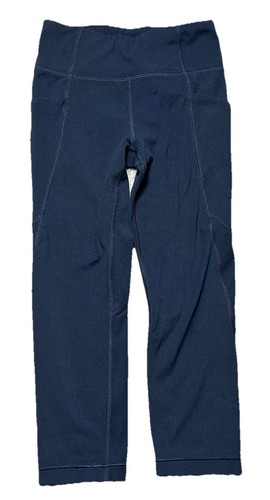 Athleta Girl High rise Stash Your Treasures Capri Leggings Girls M 8-10