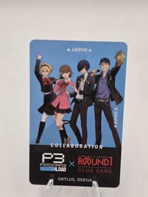 NEW Round 1  x Persona 3 Reloaded Collab LIMITED Club Card Round1 Membership