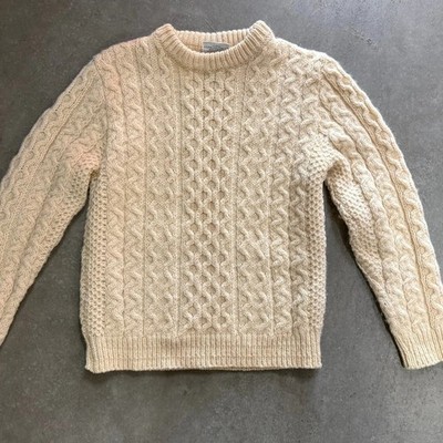 O'Shea's Market Ireland 100% Pure New Wool Cardigan Size XS Sweater