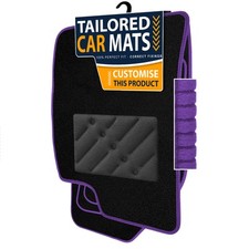 To fit TVR T350 2002-2006 Car Mats Black Tailored (BRW)