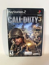 Call of Duty 3 (Sony Playstation 2 PS2, 2006) CIB COMPLETE
