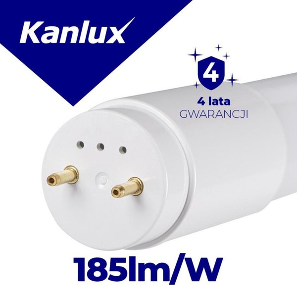Led-Lampe T8 G13 1212Mm Glassv5 12W-NW 2220Lm 4000K Neutrale Farbe 4 Jahre-image