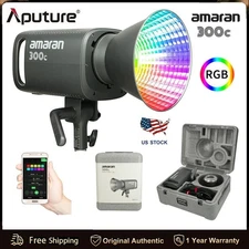 Aputure Amaran 300c RGBWW LED Video Light 300W for Filmmaking Studio Photography