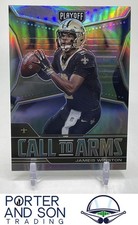 Jameis Winston Call to Arms Silver 2021 Panini Playoff #CA-JWI Saints Football