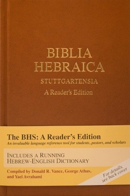 Biblia Hebraica Stuttgartensia by Donald R Vance, George Atha... - 9781598563429
