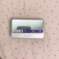 SONY CyberShot DSC-T110 Digital Camera 16.1MP 4x Optical Zoom Silver US Shipping