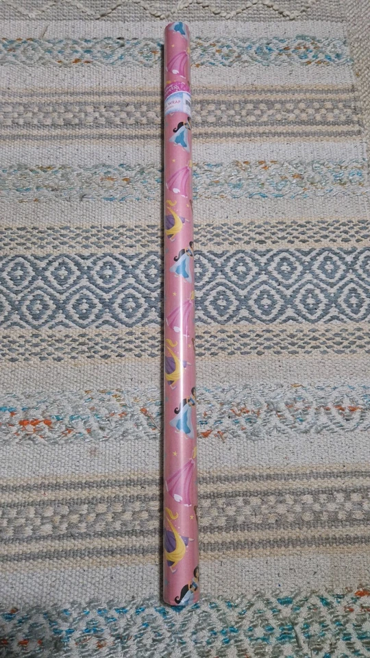 2m Disney Princess Gift Wrap Roll - Image 2 of 3
