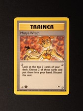 Pokemon Misty's Wrath 114/132 Gym Heroes 1st Edition Uncommon 2000 WOTC Vintage on eBay