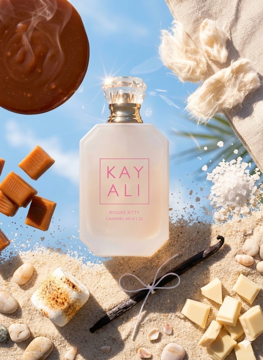 KAYALI BOUJEE KITTY CARAMEL MILK 22 50ml ~ 1.7oz EAU DE PARFUM SPRAY NEW 2026 🔥