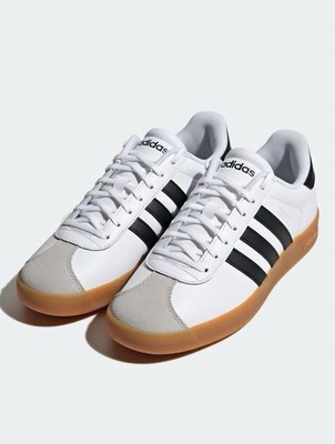 Adidas VL Court Bold White Sneakers   Size EU 40 2/3 / UK 7   Brand New with Box