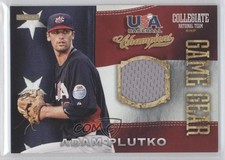 2013 Panini USA Baseball Champions Game Gear Jerseys Adam Plutko #39 0c2